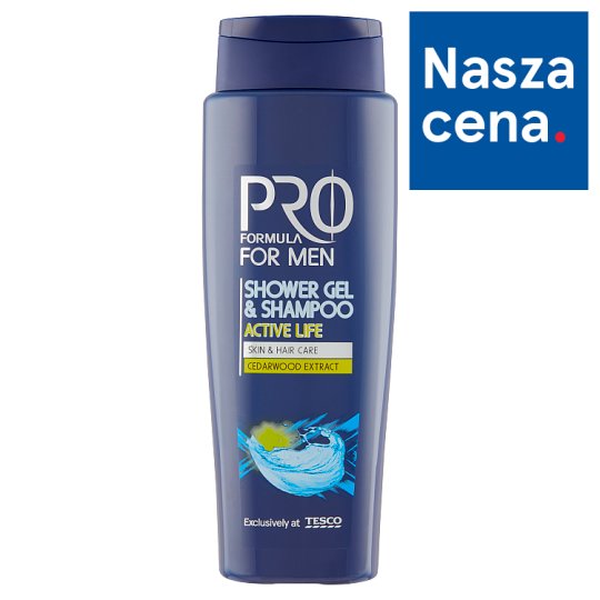 Pro Formula For Men Active Life Żel pod prysznic i szampon 400 ml
