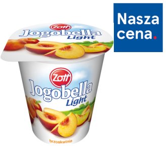 Zott Jogobella Light brzoskwinia Jogurt 150 g