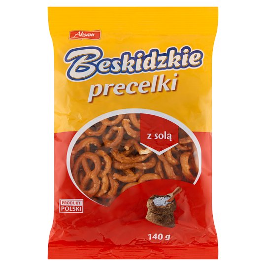 Aksam Beskidzkie Precelki z solą 140 g