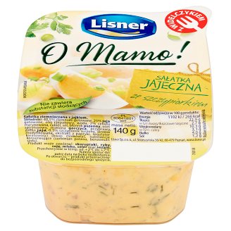Lisner O Mamo! Sałatka jajeczna ze szczypiorkiem 140 g