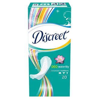 Discreet Waterlily Multiform Wkładki higieniczne 20 sztuk