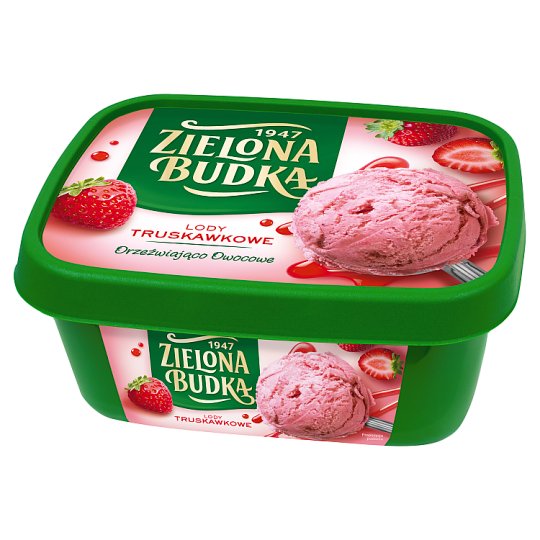 Zielona Budka Strawberry Ice Cream 1000 ml
