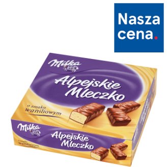 Milka Alpejskie Mleczko Pianka o smaku waniliowym 330 g
