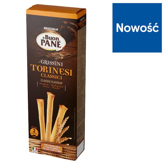 Il Buon Pane Grissini Classic Paluszki chlebowe z margaryną roślinną 120 g