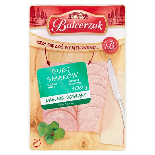 Balcerzak Duet smaków Zestaw wędlin 100 g