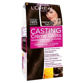 L'Oreal Paris Casting Creme Gloss Farba do włosów 323 Ciemna czekolada