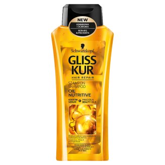 Gliss Kur Oil Nutritive Szampon 400 ml
