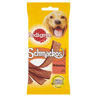 Pedigree Schmackos z wołowiną Karma uzupełniająca 43 g (5 sztuk)