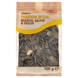 Tesco Pestki dyni prażone solone 100 g