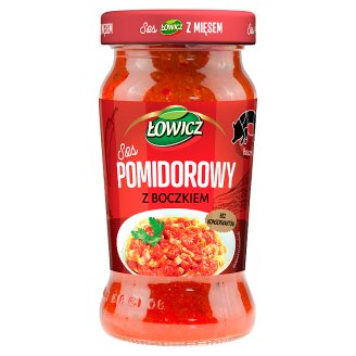 Łowicz Sos pomidorowy z boczkiem 350 g