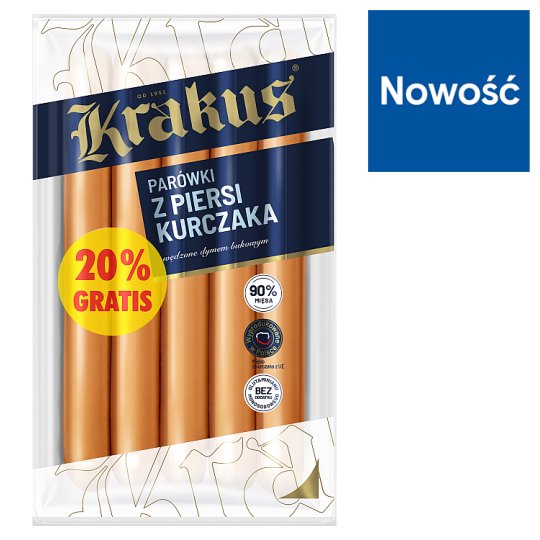 Krakus Chicken Fillet Thin Sausages 240 g