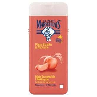 Le Petit Marseillais Biała Brzoskwinia i Nektarynka Delikatny żel pod prysznic 650 ml
