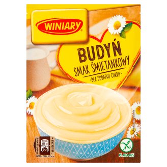 Winiary Budyń bez dodatku cukru śmietankowy smak 35 g