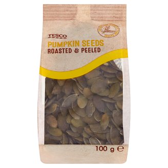 Tesco Pestki dyni łuskane prażone 100 g