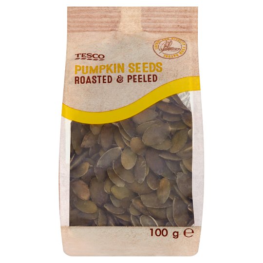 Tesco Pestki dyni łuskane prażone 100 g