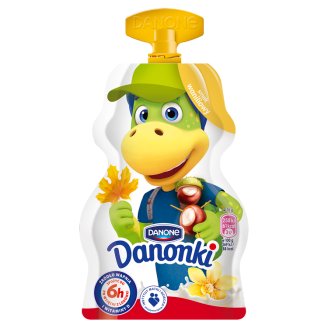 Danone Danonki Jogurt smak waniliowy 70 g