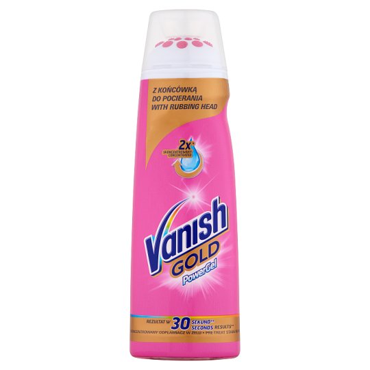 Vanish Gold Power Gel Skoncentrowany odplamiacz w żelu 200 ml