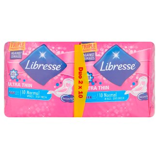 Libresse Podpaski Ultra Norm Wing 2 x 10 sztuk