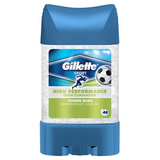 Gillette Power Rush Antyperspirant W Żelu Dla Mężczyzn 70 ml