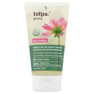 tołpa Green Naczynka Wzmacniający żel do mycia twarzy 150 ml