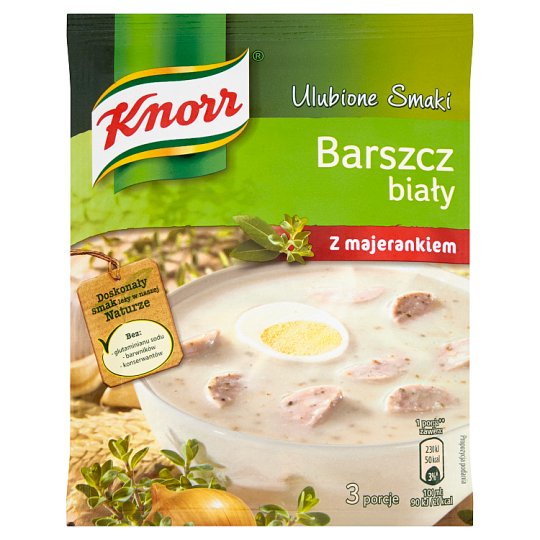 Knorr Ulubione Smaki White Borscht with Marjoram 47 g