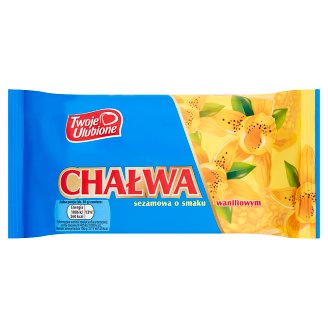 Twoje Ulubione Chałwa sezamowa o smaku waniliowym 500 g