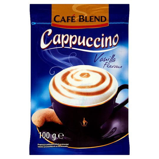 Café Blend Cappuccino napój kawowy instant o smaku waniliowym 100 g