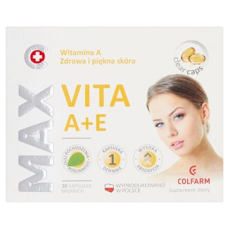 Colfarm Max Vita A+E Suplement diety 4 g (30 sztuk)