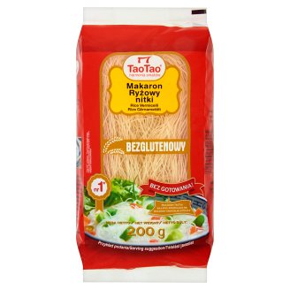 Tao Tao Makaron ryżowy nitki 200 g