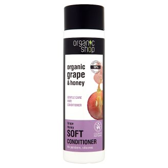 Organic Shop Winogrona i miód Delikatnie pielęgnująca odżywka do włosów 280 ml