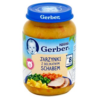 Gerber Jarzynki z delikatnym schabem po 8 miesiącu 190 g