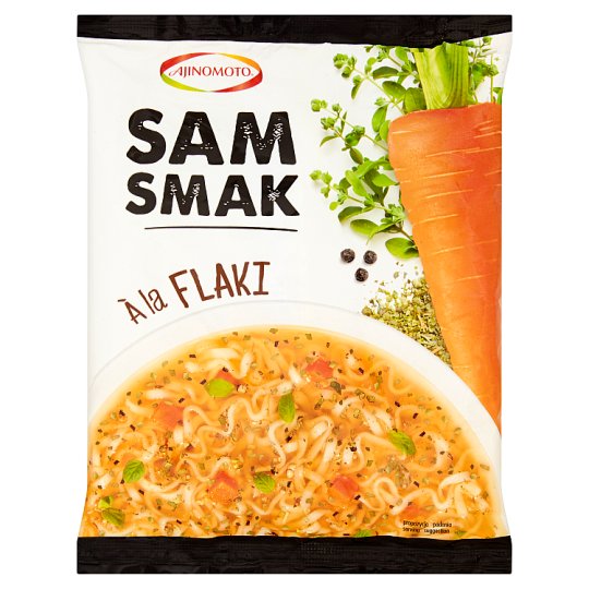 SamSmak À la flaki Zupa z makaronem typu nudle 64 g