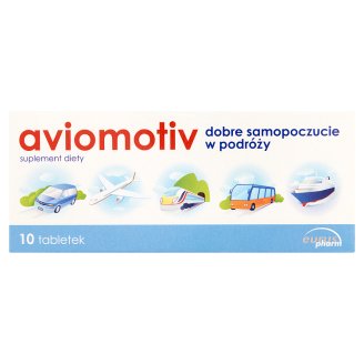 Aviomotiv Suplement diety 3,1 g (10 tabletek)