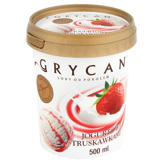 Grycan Yoghurt with Strawberries Ice Cream 500 ml