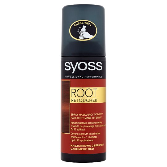 Syoss Root Retoucher Spray maskujący odrosty kaszmirowa czerwień 120 ml