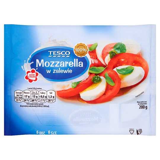 Tesco Mozzarella w zalewie 200 g