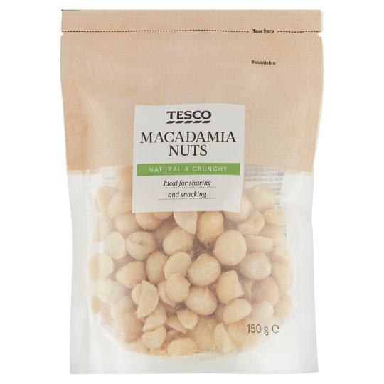 Tesco Macadamia Nuts 150 g