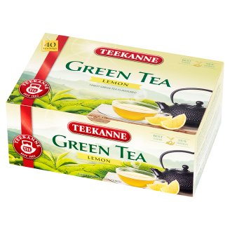 Teekanne Herbata zielona o smaku cytrynowym 66 g (40 x 1,65 g)