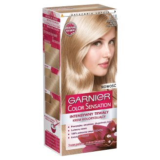 Garnier Color Sensation Farba do włosów 9.13 Krystaliczny beżowy jasny blond
