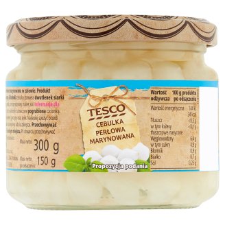 Tesco Cebulka perłowa marynowana 300 g