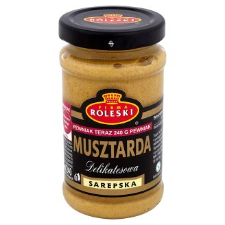 Firma Roleski Delikatesowa Musztarda sarepska 240 g