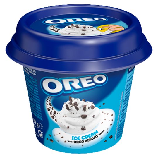 Oreo Lody śmietankowe z ciastkami kakaowymi 185 ml
