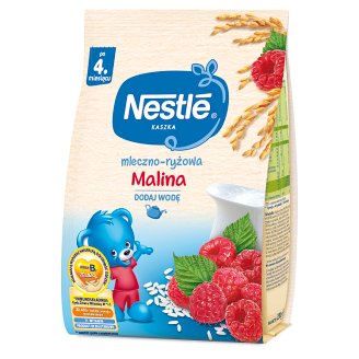 Nestlé Kaszka mleczno-ryżowa malina po 4 miesiącu 230 g