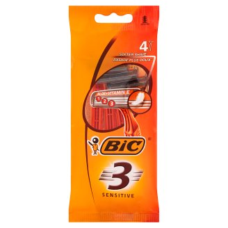 Bic 3 Sensitive Jednoczęściowe maszynki do golenia 4 sztuki