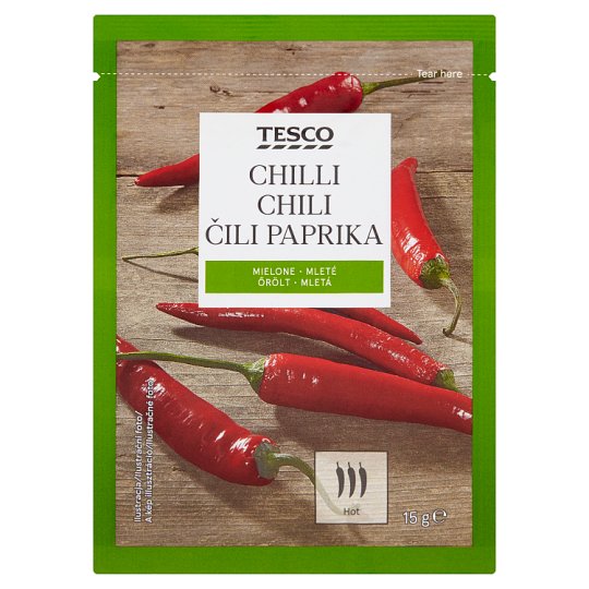 Tesco Chilli mielone 15 g
