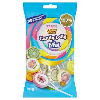 Tesco Candy Carnival Mix Lizaki twarde 100 g