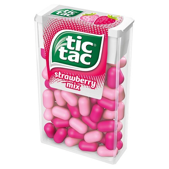 Tic Tac Drażetki o smaku truskawki 49 g