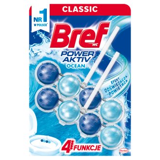 Bref WC Power Aktiv Ocean Zawieszka do muszli WC 2 x 50 g