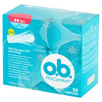 O.B. ProComfort Mini Tampony 56 sztuk