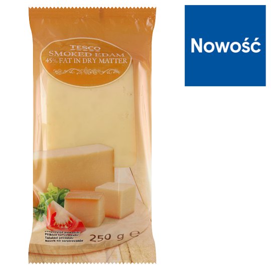 Tesco Ser Edam wędzony 250 g